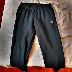 Champion Authentic Athleticwear Sweatpants, Size XL, Black